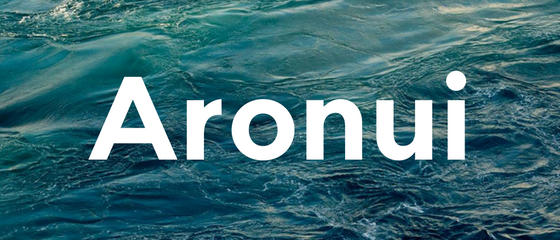 Aronui open-source font